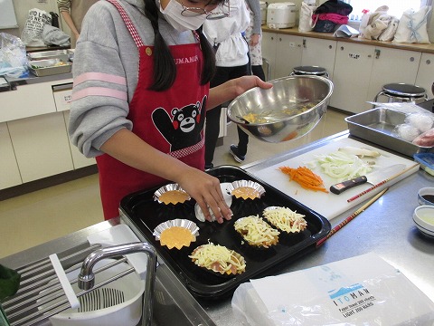 調理　ケーキ